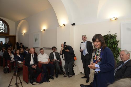Debora Serracchiani (Presidente Regione Friuli Venezia Giulia) alla presentazione di Trieste Next - Trieste 12/09/2017